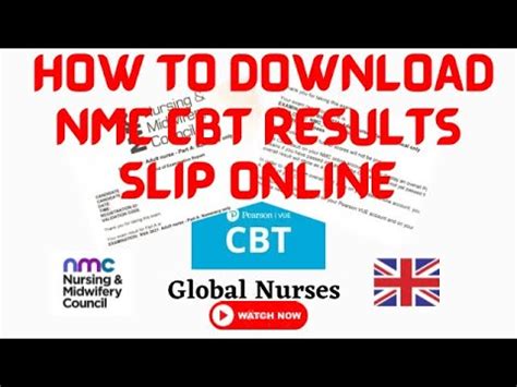 HOW TO DOWNLOAD CBT EXAM RESULT FROM PEARSON .